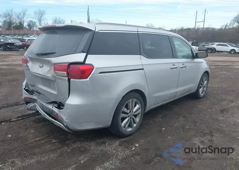 2015 Kia Sedona Sx Luxury из США, поврежденный, VIN KNDME5C12F6029431